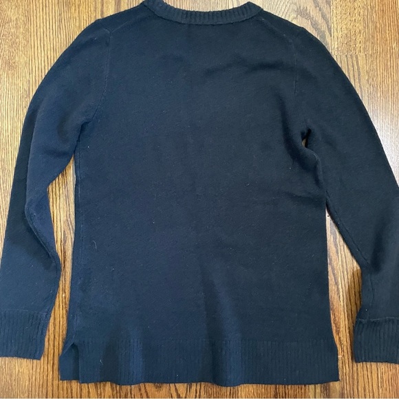 J.Crew Black Pullover Ladies Sweater Size XS - Picture 3 of 6